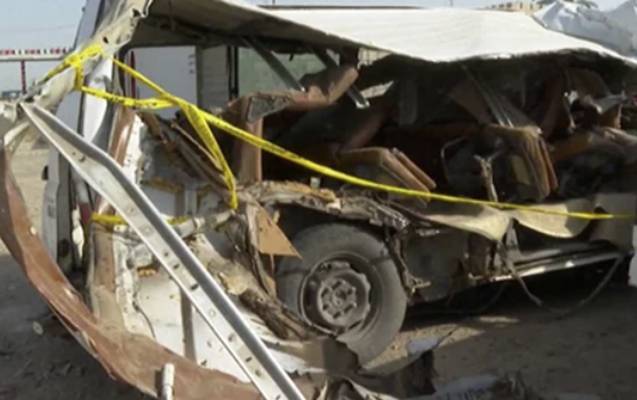 ANAMA-nın avtobusu Laçında qəza etdi - Xəsarət alanlar var