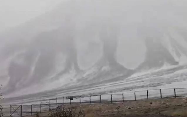 Bu rayonlara qar yağdı - FAKTİKİ HAVA