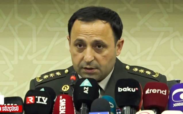 Müdafiə Nazirliyi brifinq keçirdi - VİDEO