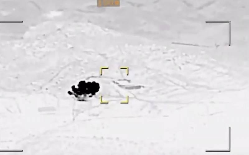 Ermənilərə məxsus hərbi hissə sıradan çıxarıldı - VİDEO