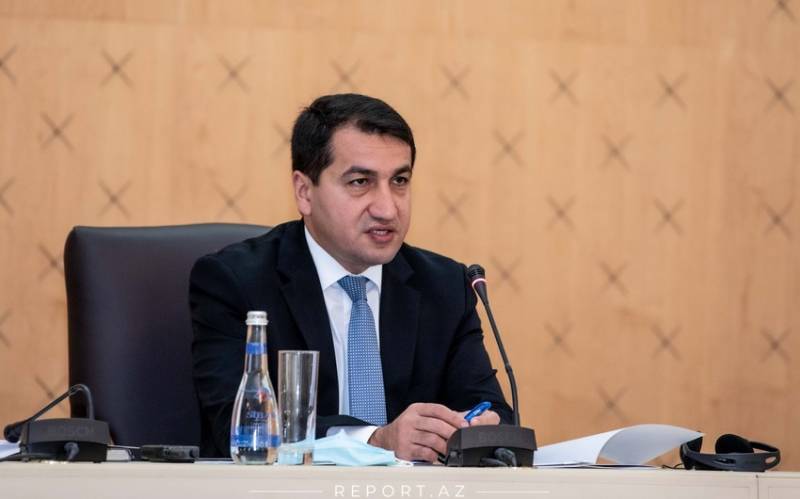 \"Ermənistandan Qarabağa tibbi helikopterin daxil olması təmin edilib\" - Hikmət Hacıyev