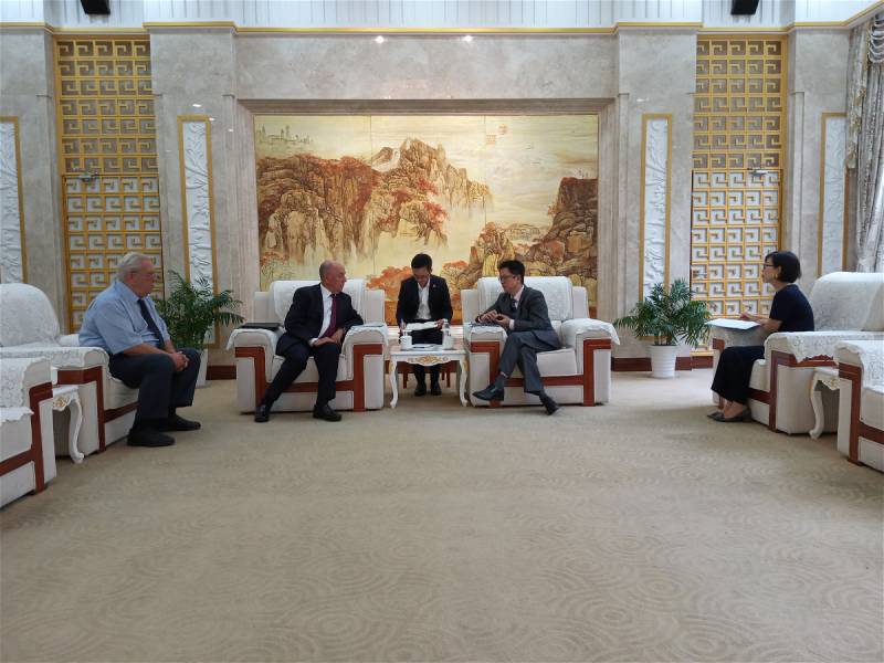 ADU-nun nümayəndə heyəti Çində beynəlxalq konfranslarda iştirak edib - FOTOLAR