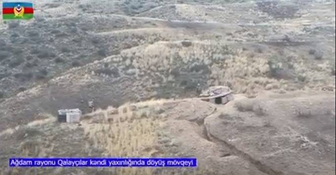 Ermənilər silah-sursatı ataraq qaçıblar - VİDEO