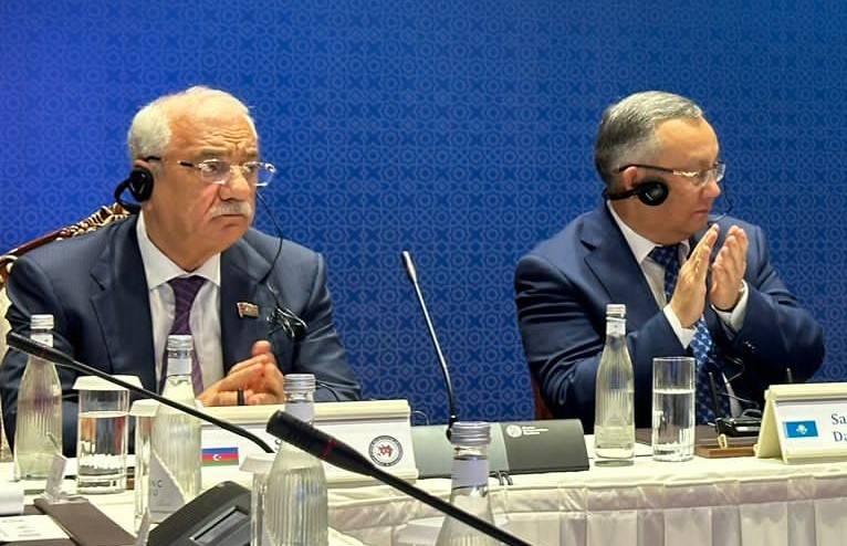Səttar Möhbalıyev Türk Dövlətlərinin Həmkarlar İttifaqları Təşkilatına vitse-prezident seçildi - FOTOLAR