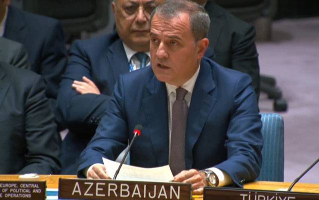 Ceyhun Bayramov BMT TŞ-nın iclasında çıxış edib - Tam mətn