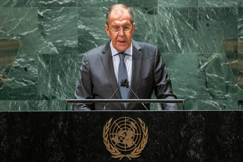 Lavrov BMT Baş Assambleyasında Qərbi kəskin tənqid etdi