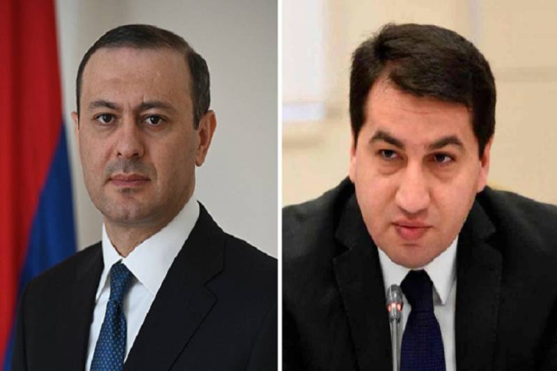 Hikmət Hacıyev Ermənistan Təhlükəsizlik Şurasının katibi ilə görüşəcək