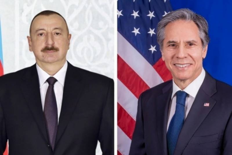 İlham Əliyev Blinkenlə Qarabağdakı vəziyyəti müzakirə etdi