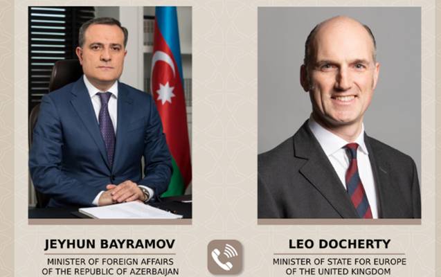 Bayramov britaniyalı nazirlə bölgədəki mövcud vəziyyəti müzakirə etdi