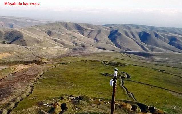 Ermənistanın 200-dən artıq müşahidə kamerası sıradan çıxarılıb - FOTOLAR