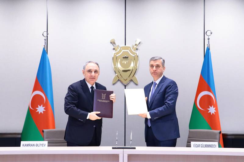 Baş Prokurorluq ilə Hesablama Palatası memorandum imzaladı - FOTOLAR