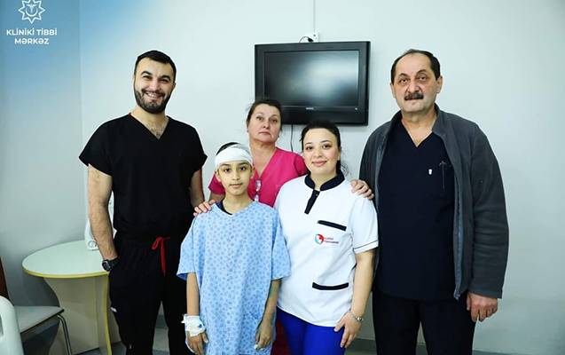 İt dişləyən azyaşlı bir ay sonra evə buraxıldı