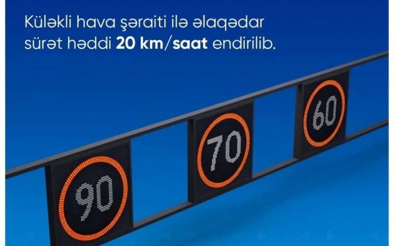 Zığ dairəsi-Hava Limanı yolunda sürət həddi endirildi 