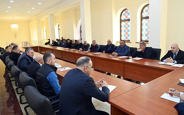 “Azərişiq” Xaçmazda sahibkarlarla görüş keçirdi - FOTOLAR