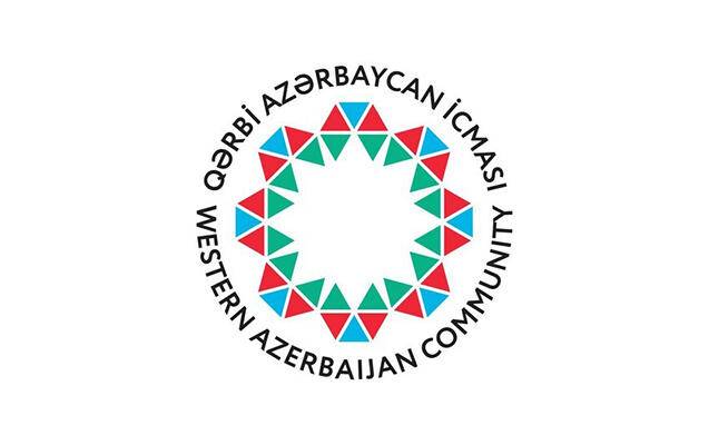 Qərbi Azərbaycan İcması Aİ və ABŞ-yə çağırış etdi