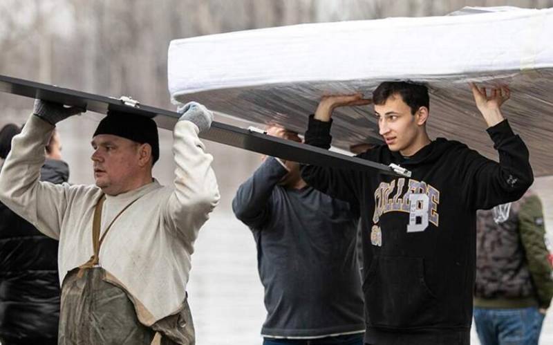 Rusiyada daşqınların vurduğu ziyan açıqlandı
