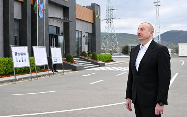 Prezident Qəbələyə getdi - YENİLƏNDİ (FOTOLAR)