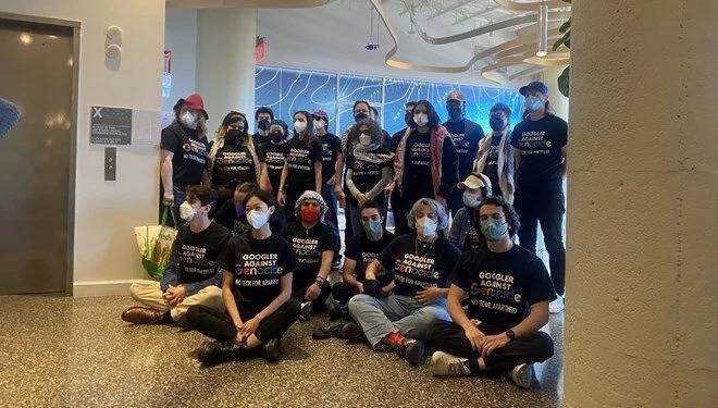 Google İsraillə müqaviləyə etiraz edən 28 əməkdaşını işdən çıxartdı