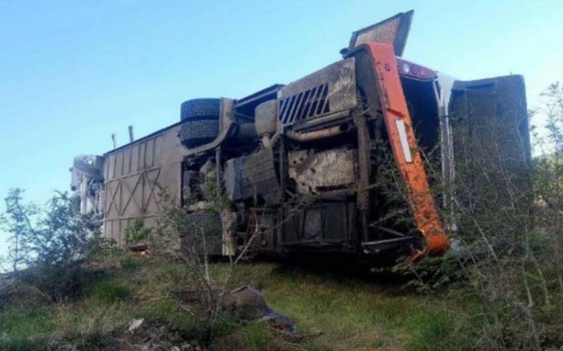 Zəngəzurda İrana məxsus avtobus qəzaya uğradı: ölənlər və yaralananlar var