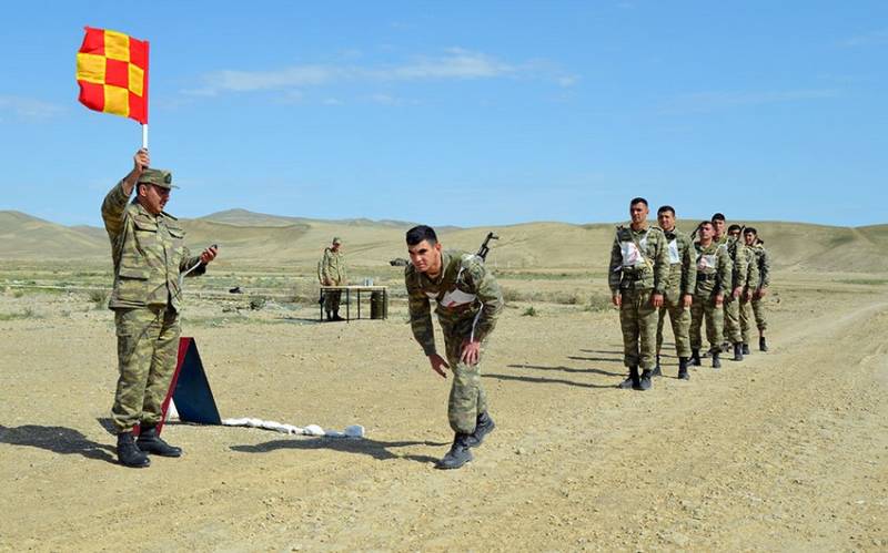 Azərbaycan Ordusunda hərbiləşdirilmiş kross birinciliyi keçirildi - FOTO