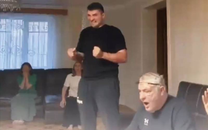 Kotsoyevin ailəsinin sevinci - VİDEO