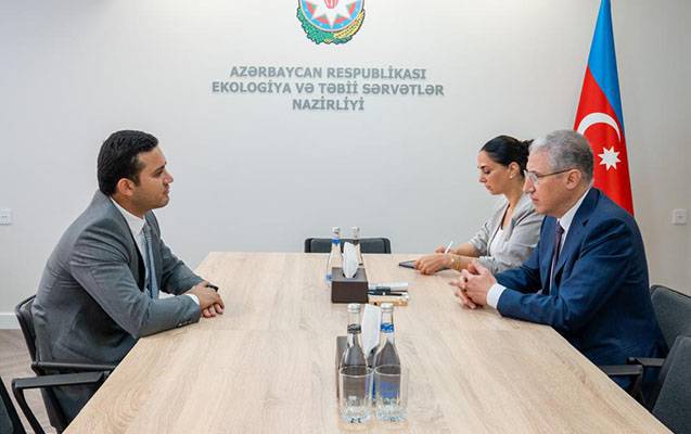 Nazir üçüncü “Yüksəliş” müsabiqəsinin qalibi ilə görüşdü