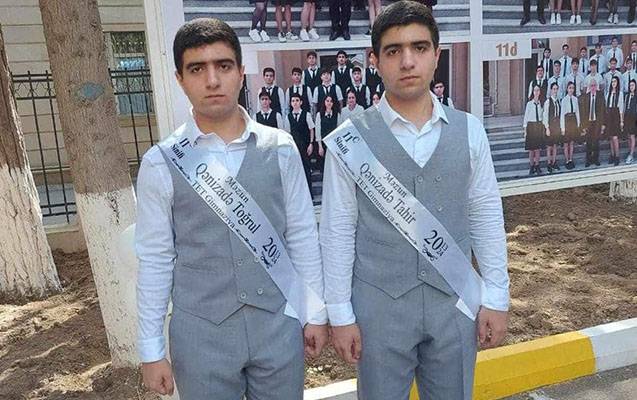 Əkiz qardaşlar imtahanda da eyni bal topladı