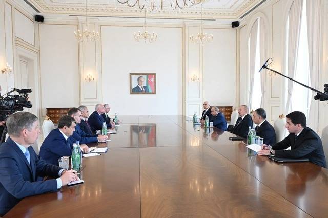 İlham Əliyev Şoyqunu qəbul etdi