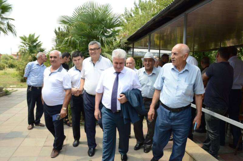 Fəzail İbrahimli Masallıda seçicilərlə görüşüb - FOTOLAR
