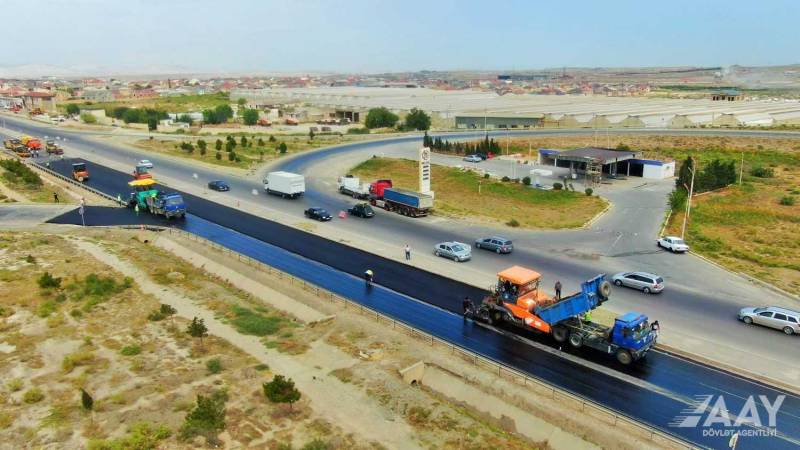 Bu yolda təmir işləri aparılır – Sürücülərə xəbərdarlıq