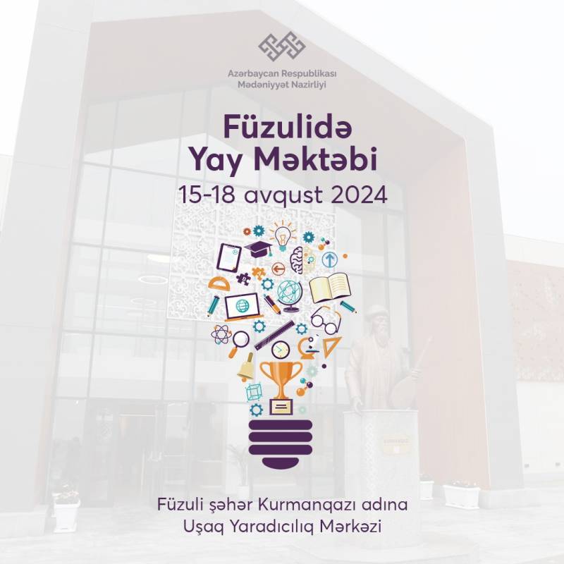 Füzuli şəhərində məktəblilərin yay düşərgəsi təşkil olunacaq 