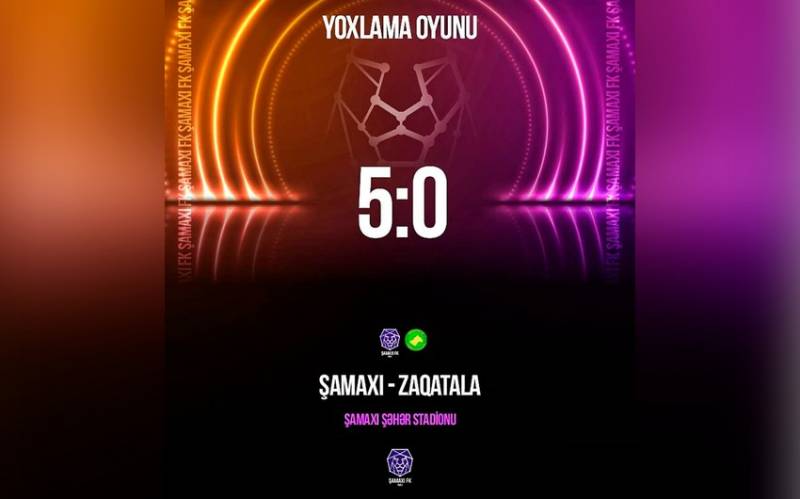 \"Şamaxı\" klubu qələbə qazandı