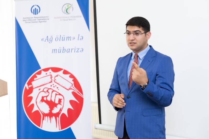 Xəzər rayonunda \"Ağ ölümlə mübarizə\" layihəsi təqdim edildi - FOTO