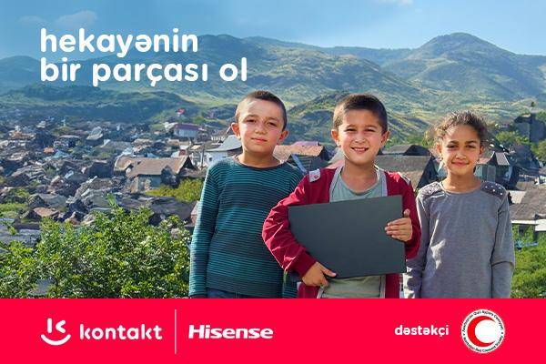 “Kontakt”ın yeni sosial çarxı bütün ölkəyə səs salıb - Məktəblilərə notbuk hədiyyə edilir