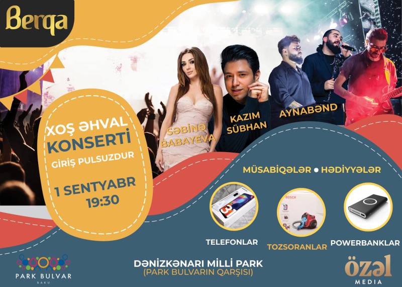 \"Berqa” silsilə konsertlərini müxtəlif hədiyyələrlə başa vurur 