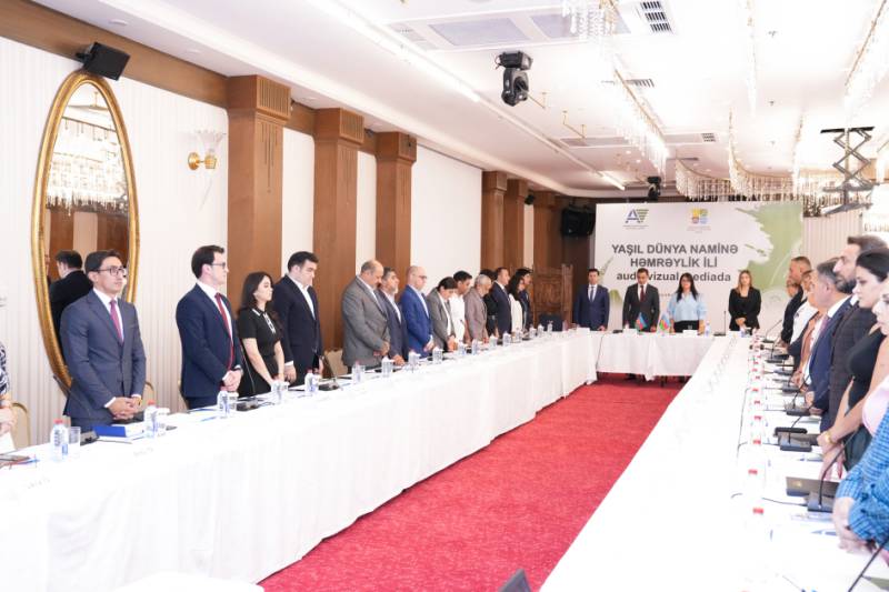 “Yaşıl dünya naminə həmrəylik ili audiovizual mediada” adlı seminar keçirilib 