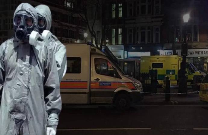 Londonda kimyəvi hücum - İkisi uşaq olmaqla 9 nəfər yaralandı