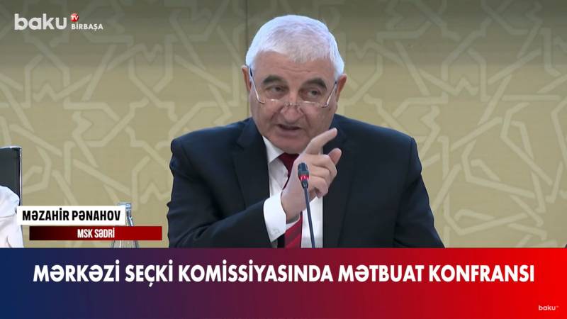 MSK sədrindən müşahidəçilərə ÇAĞIRIŞ