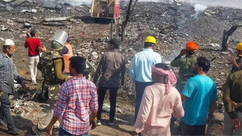 Hindistanda atəşfəşanlıq fabrikində partlayış: Çoxlu itki var