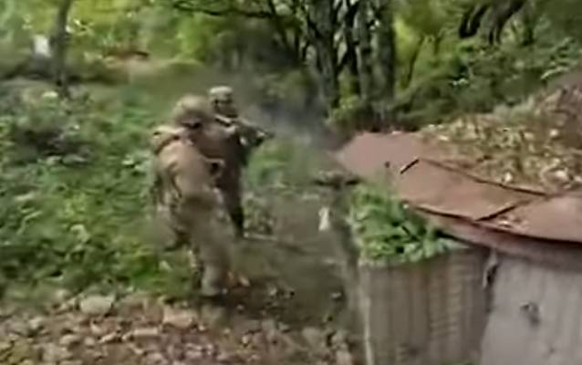 Antiterror tədbirləri zamanı çəkilmiş döyüş kadrları - VİDEO
