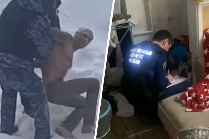 Rusiyada kişi azyaşlı qızını pəncərədən atdı - VİDEO