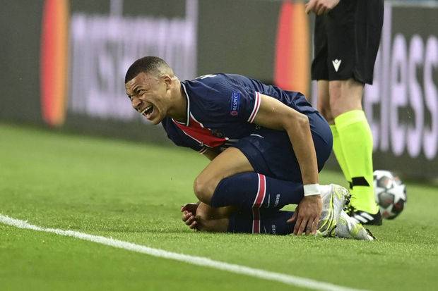 Mbappe Fransa Kubokunun oyununda zədə aldı