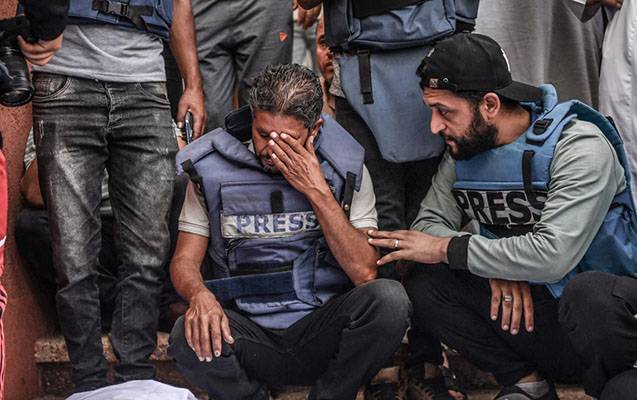 Qəzzada həlak olan jurnalistlərin sayı açıqlandı