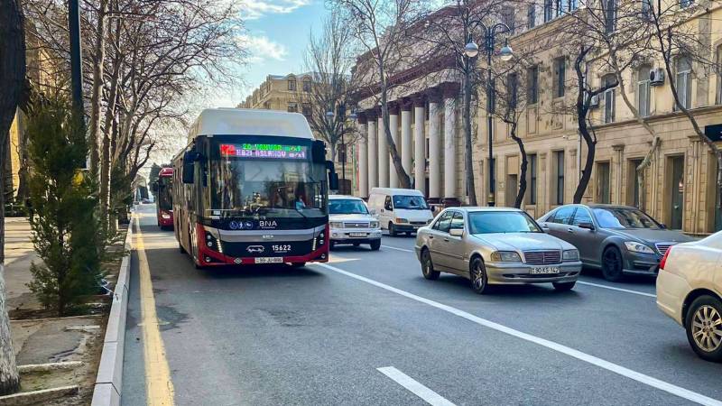 Avtobus zolaqlarının uzunluğu artırılacaq - RƏSMİ