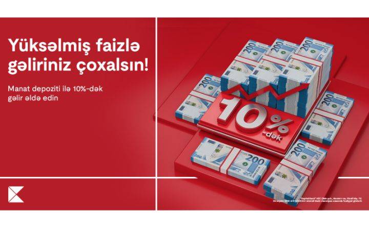 Depozit faizləri Kapital Bank-da çox sərfəlidir