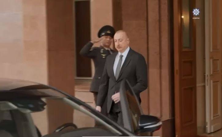 Prezident andiçmə mərasiminə belə gəldi - VİDEO