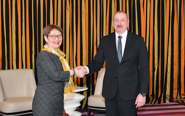 İlham Əliyev Münxendə daha bir görüş keçirdi - FOTO