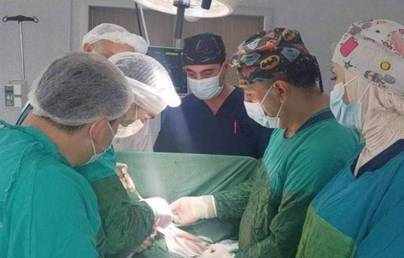 Birgünlük körpə üzərində qida borusunun atreziyasının əməliyyatı icra olundu
