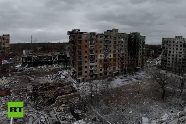 Rusiya ordusu Avdeyevkanın son görüntülərini yaydı - VİDEO