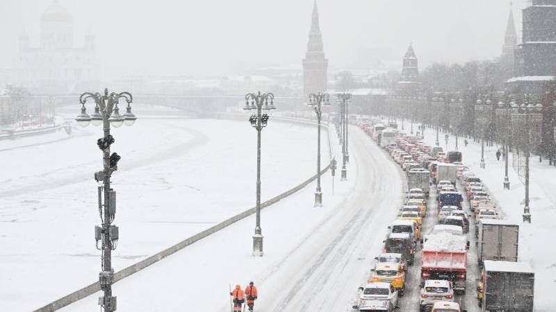 Moskvada 122 illik qar rekordu qırıldı